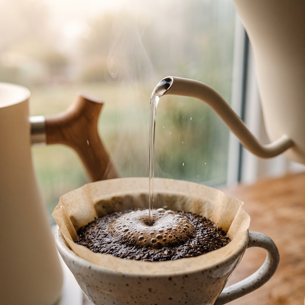 Cuisorb® Precision Variable-Temperature Gooseneck Pour-Over Electric Kettle